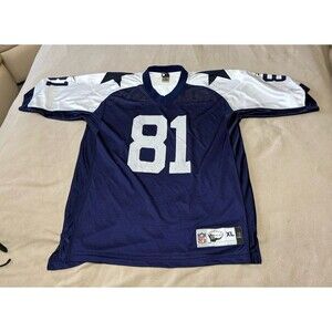 Vintage Reebok Terrell Owens #81 Dallas Cowboys NFL Throwback Football Jersey XL